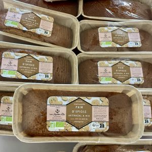 Pain d'épices bio et artisanal - 350g