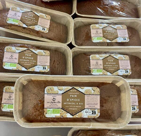 Pain d'épices bio et artisanal - 350g