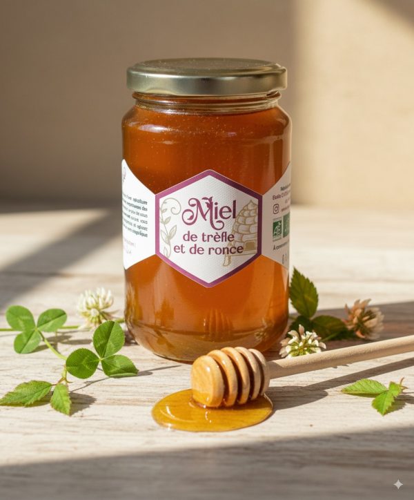 Miel de Trèfle et de Ronce BIO